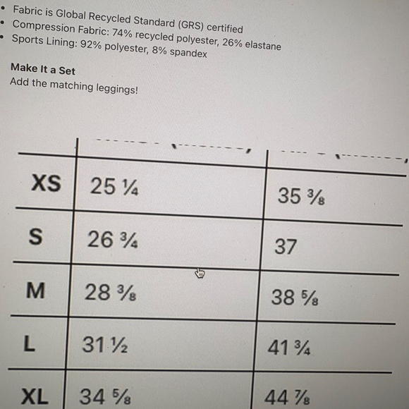 White  buffalo top and leggings in lavender with Lotus flower accents. Size L - Picture 4 of 7